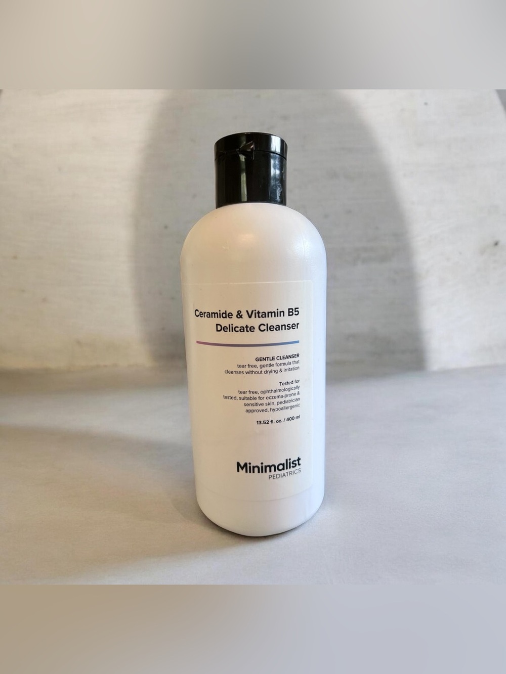 Minimalist Ceramide & Vitamin B5 Delicate Cleanser 400ml | Brand New